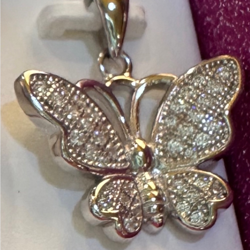 Butterfly Jewelry set with cubic Zirconia